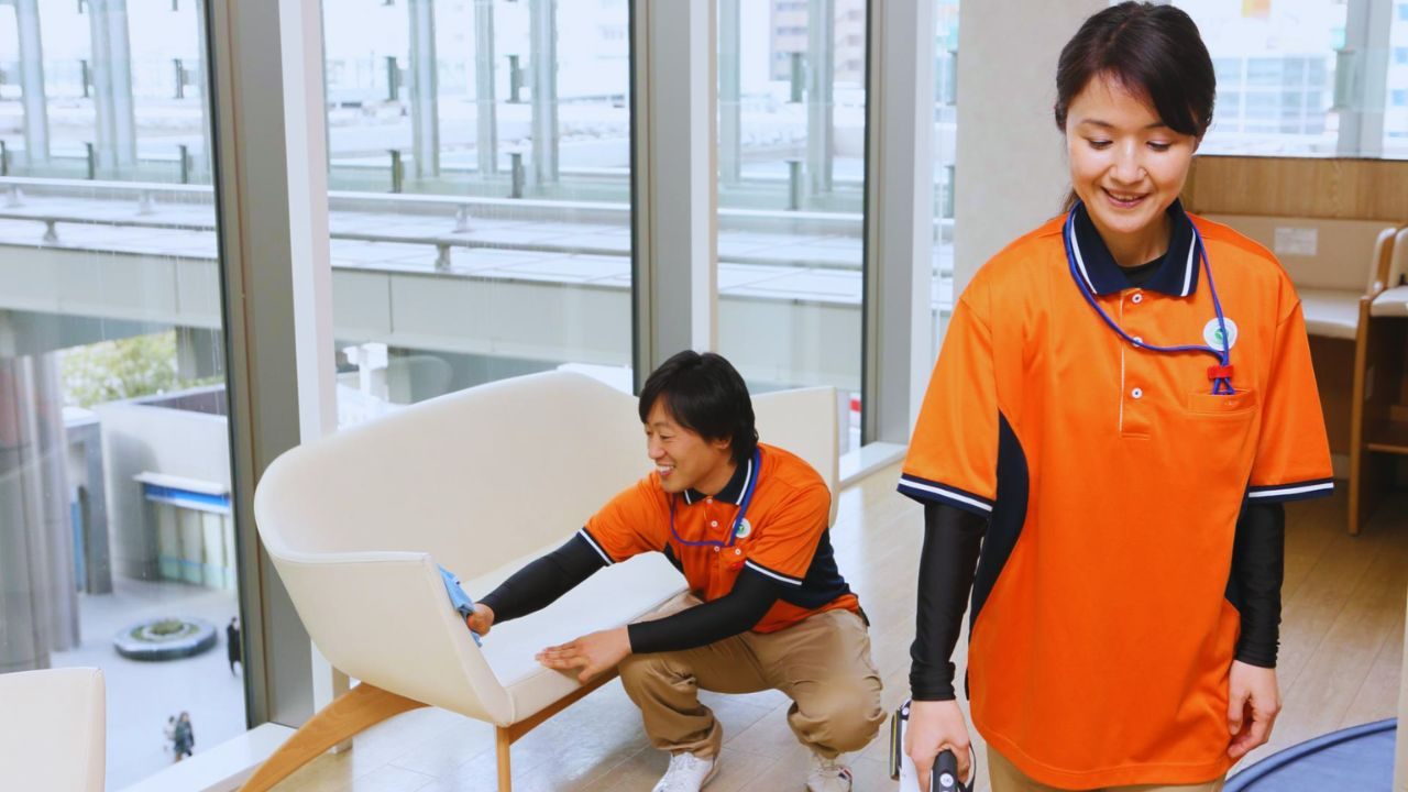 Trabajos de limpieza en Japón para trabajadores extranjeros